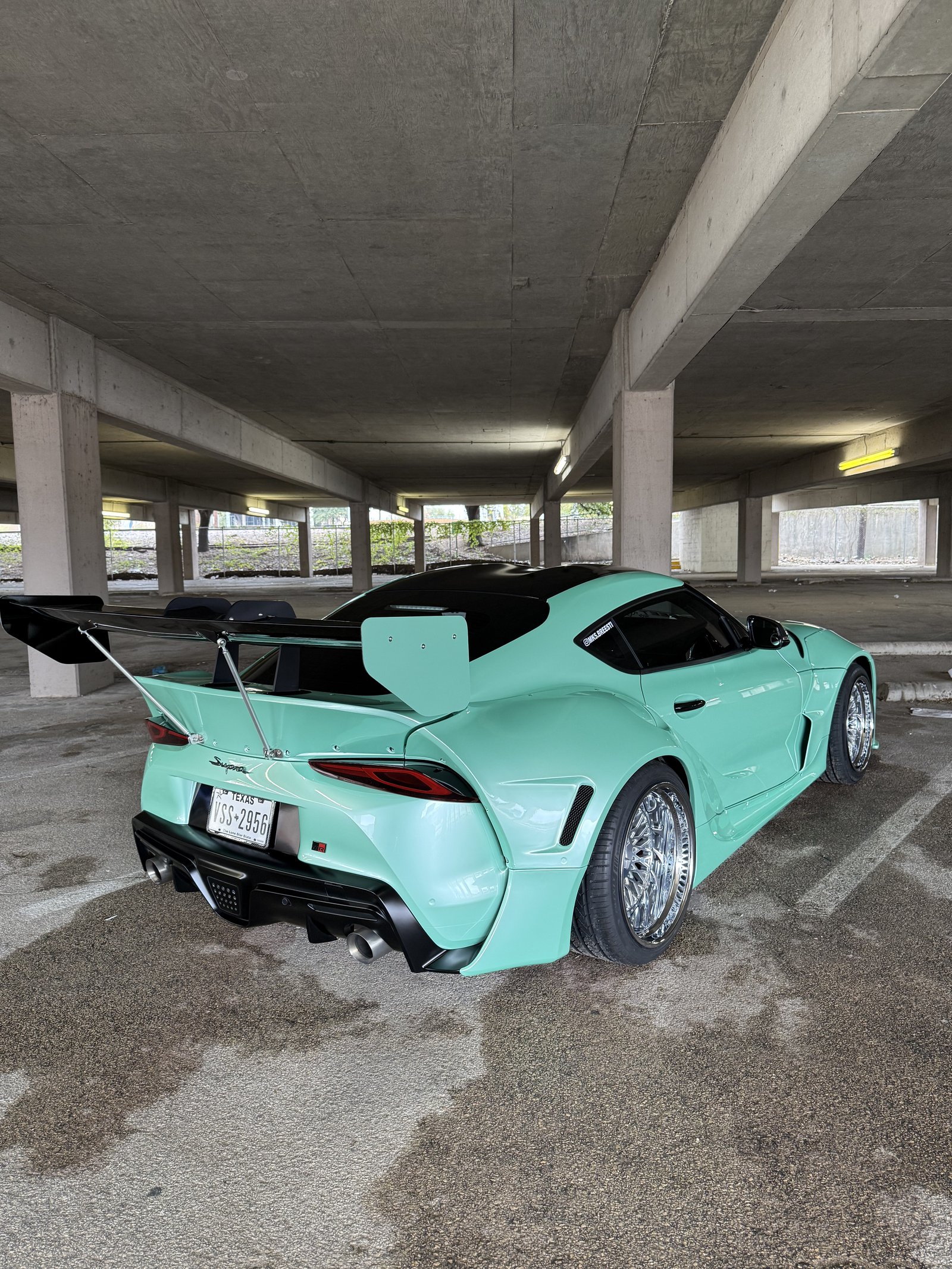 Mint GR Supra ceramic coating finish DFW